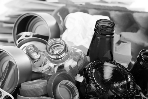 Team packing items for removal during a Parsons Green flat clearance